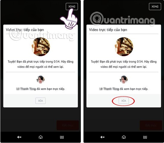 Phát trực tiếp trên Facebook